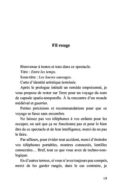 Entre les temps