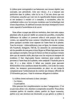 Des rythmes, un rythme, le rythme