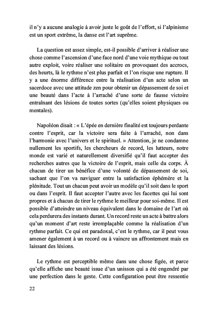 Des rythmes, un rythme, le rythme