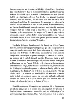 Des rythmes, un rythme, le rythme