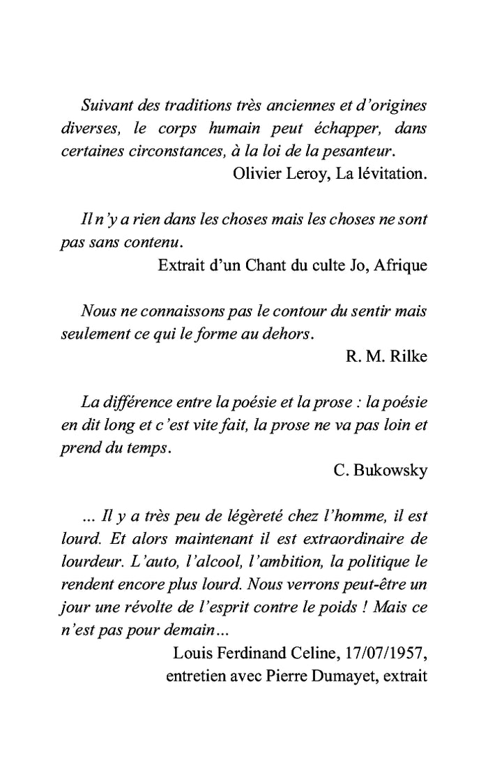 Le petit trafiquant de trajectoires