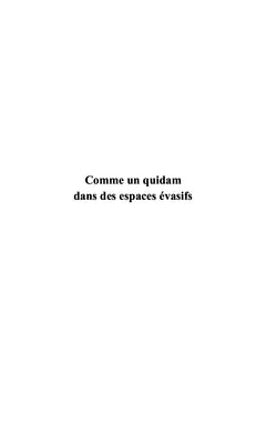Le petit trafiquant de trajectoires