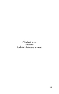 Le ciel ne repose sur rien...