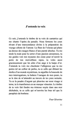 Le silence des mots