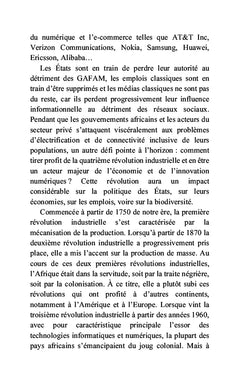 L’Afrique à l’ère de la quatrième révolution industrielle