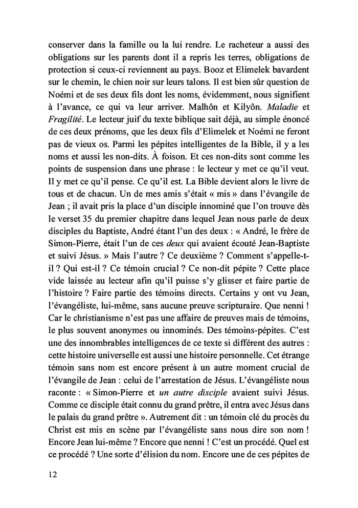 Ruth, la glaneuse de Dieu