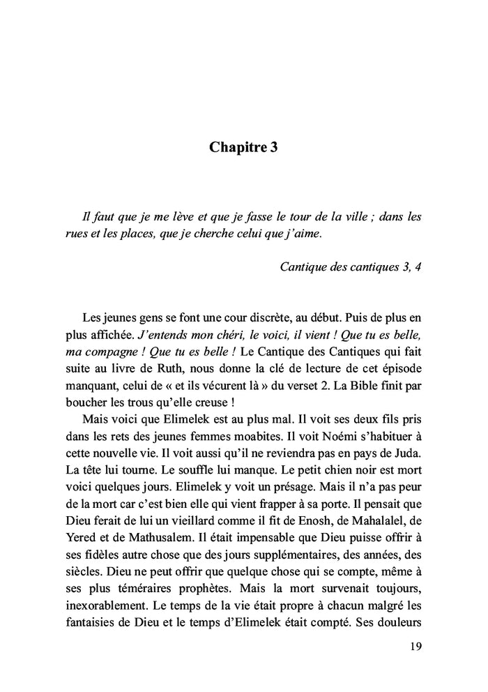 Ruth, la glaneuse de Dieu