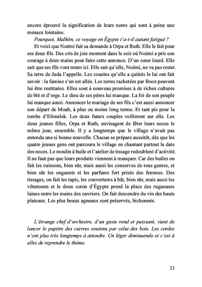 Ruth, la glaneuse de Dieu