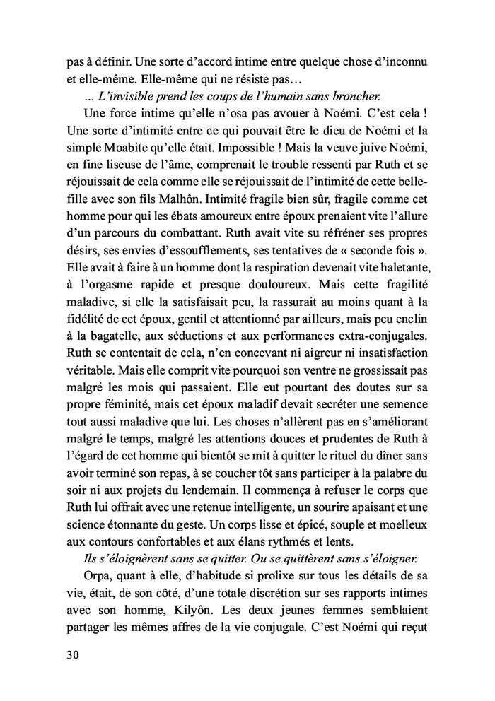 Ruth, la glaneuse de Dieu