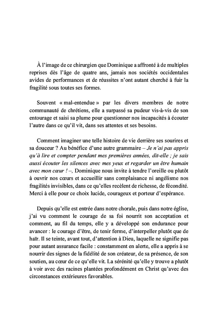 Ils me voyaient comme une chose