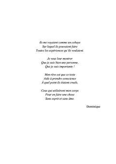 Ils me voyaient comme une chose