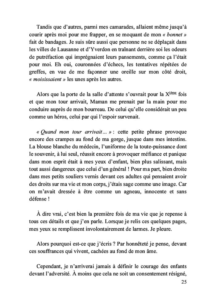 Ils me voyaient comme une chose