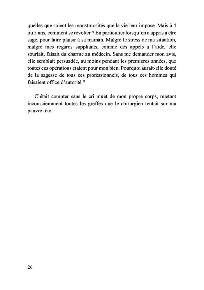 Ils me voyaient comme une chose