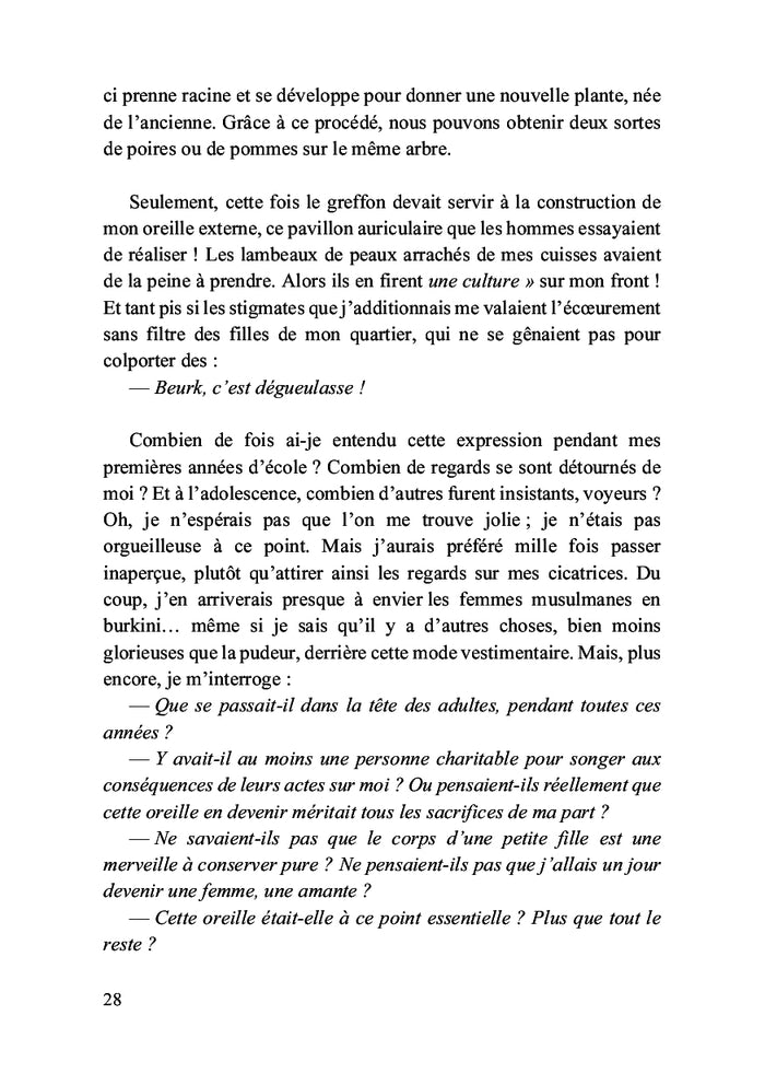 Ils me voyaient comme une chose