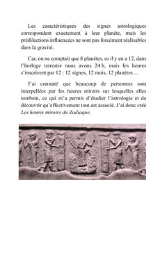 Les heures miroirs du zodiaque