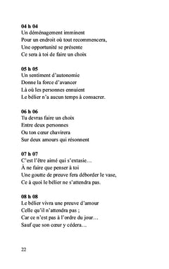 Les heures miroirs du zodiaque