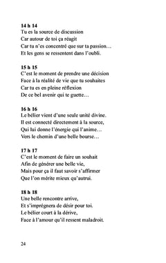 Les heures miroirs du zodiaque