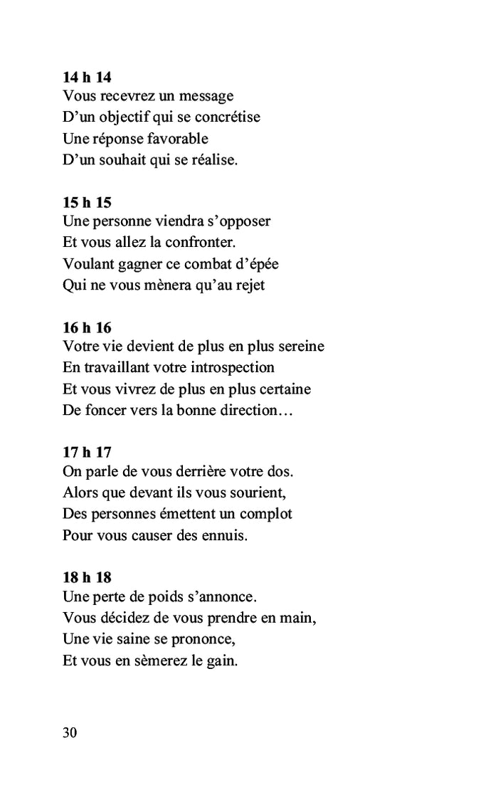 Les heures miroirs du zodiaque