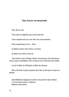 Tina Turner est immortelle