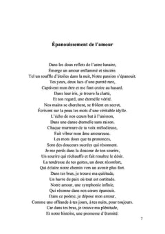 Poème de passion et de bonheur partagé