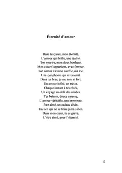 Poème de passion et de bonheur partagé