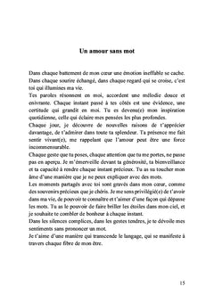 Poème de passion et de bonheur partagé