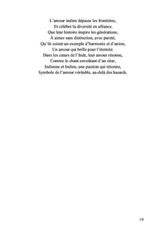 Poème de passion et de bonheur partagé