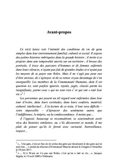 Des mots sur nos silences