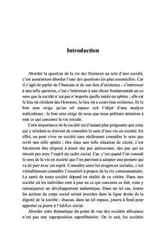 Pour une conscience de société en Afrique