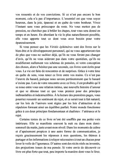 Vérités éphémères