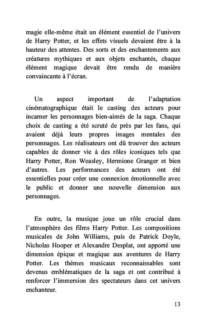 Harry Potter: les nuances de l'univers magique