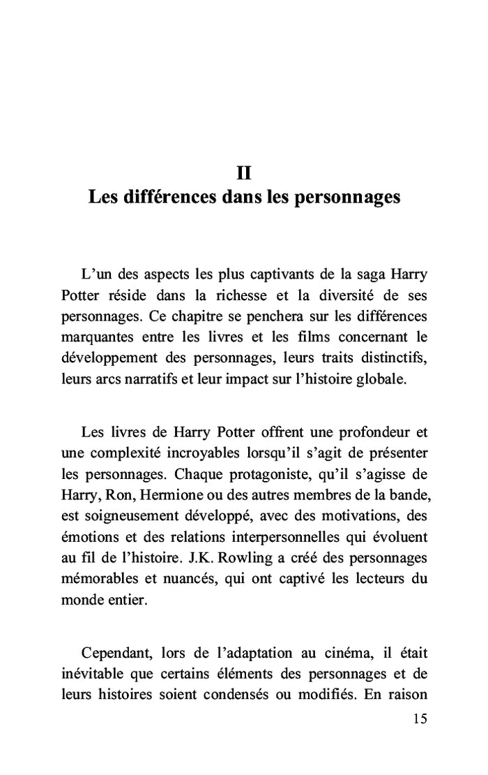 Harry Potter: les nuances de l'univers magique