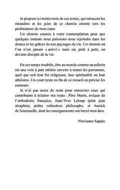Itinérances d'une pèlerine en quête de Dieu