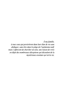 Vers de vie...