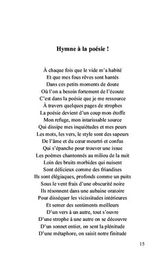 Vers de vie...