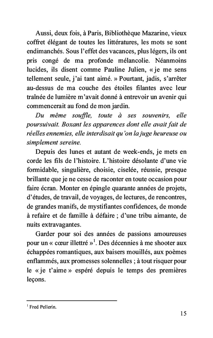 Aimer - Est un verbe d'action