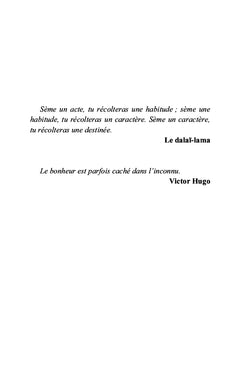 Semez du bonheur dans votre vie