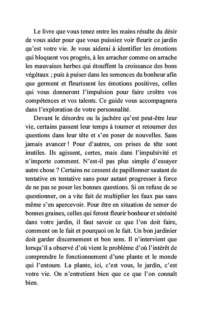 Semez du bonheur dans votre vie