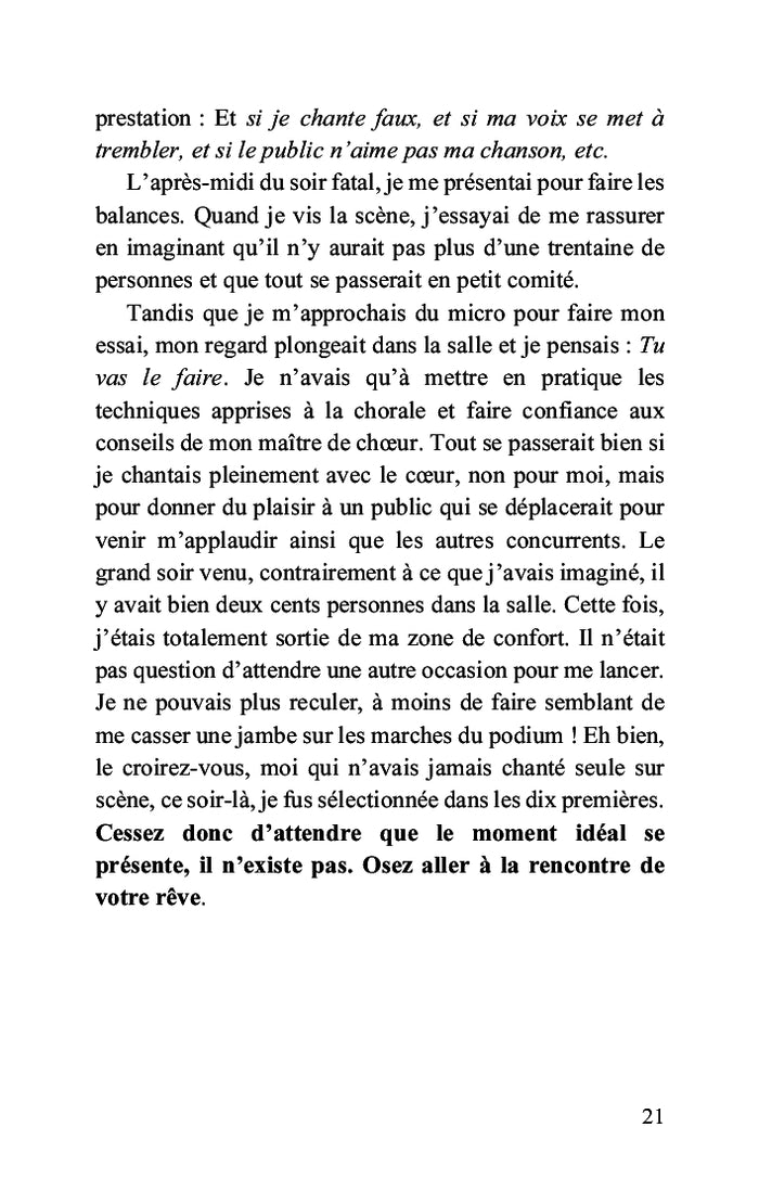 Semez du bonheur dans votre vie