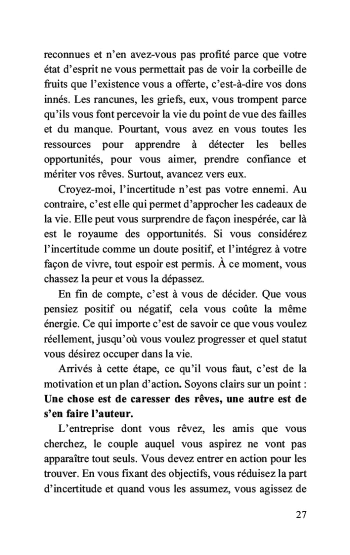 Semez du bonheur dans votre vie