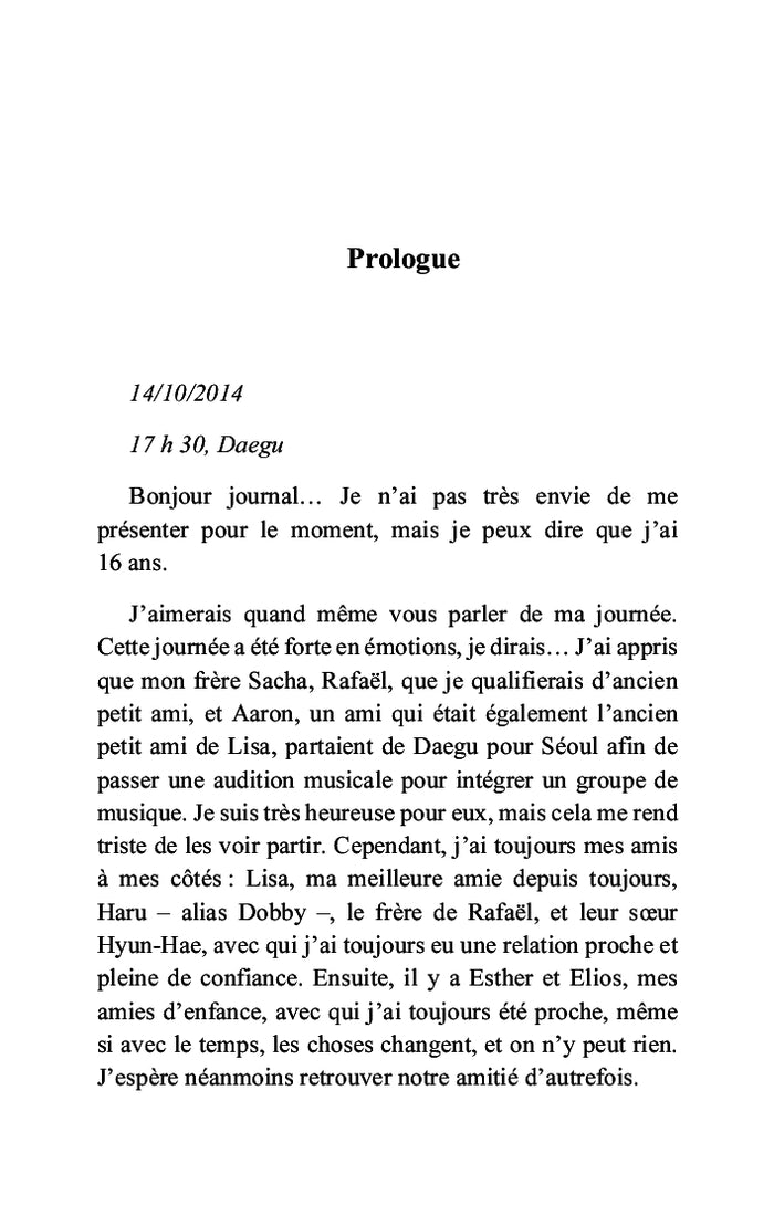 Le journal d'une adolescente exceptionnelle