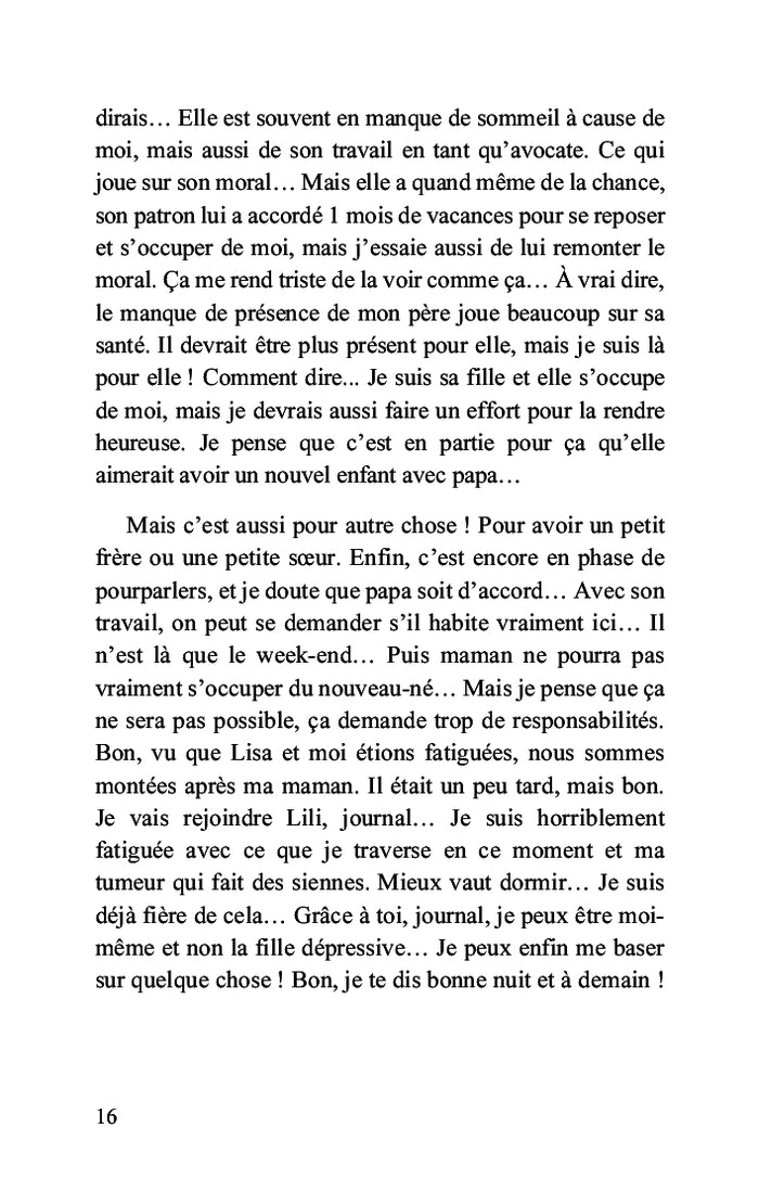 Le journal d'une adolescente exceptionnelle