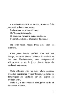 Irena ou l'amoureuse imaginaire
