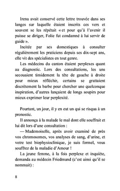 Irena ou l'amoureuse imaginaire