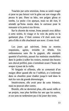Irena ou l'amoureuse imaginaire