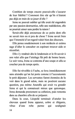 Irena ou l'amoureuse imaginaire