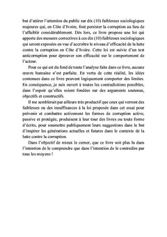 La politique de la lutte contre la corruption en Côte d'Ivoire