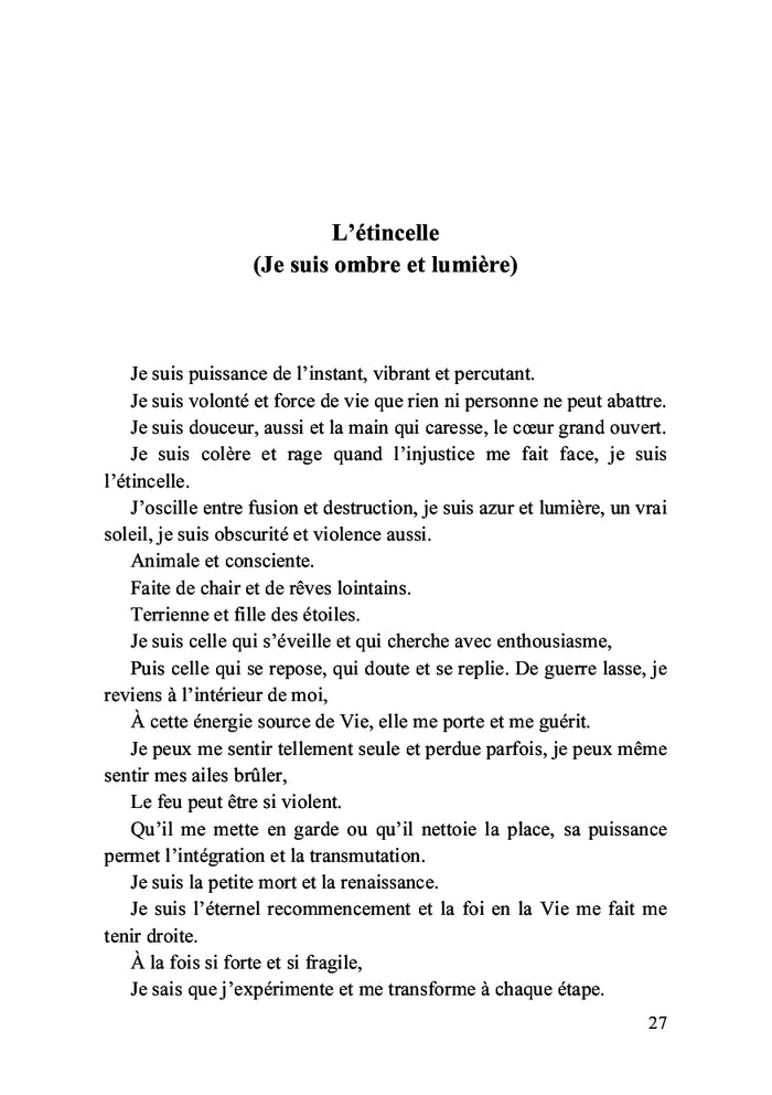 Je te vois - Manifeste pour la vie