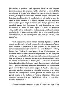 Penser bien et tout va bien