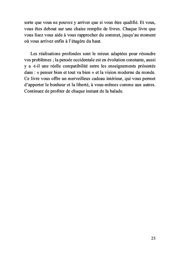 Penser bien et tout va bien